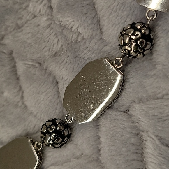 Tocara Stainless Steel Steel Purple Sunstone Bracelet - Picture 5 of 7